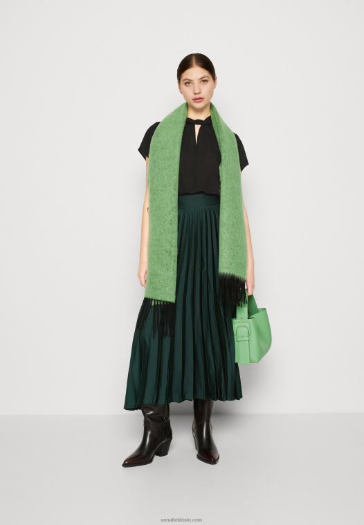 Anna Field kvinner bluse svart P266L702