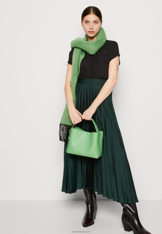 Anna Field kvinner bluse svart P266L702