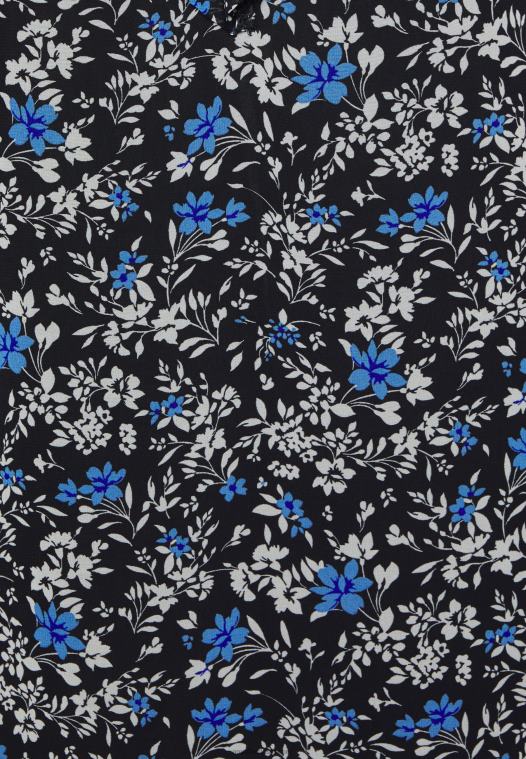 Anna Field kvinner bluse svart/flerfarget P266L698