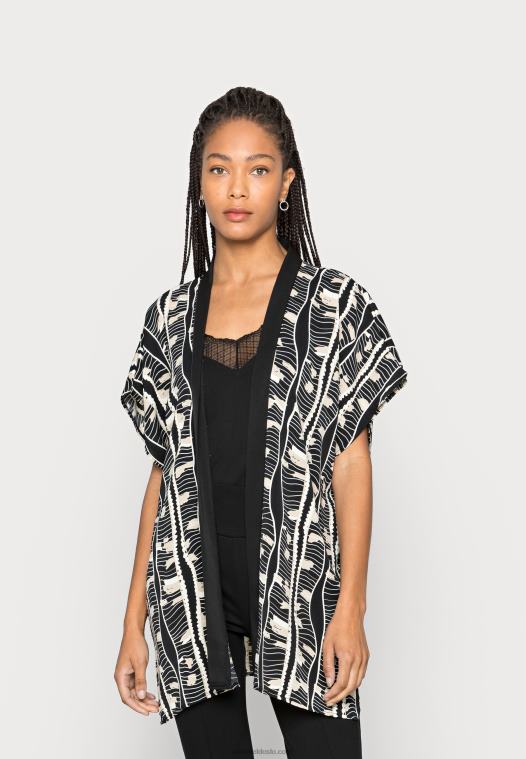 Anna Field kvinner sommerkappe tunika svart P266L706