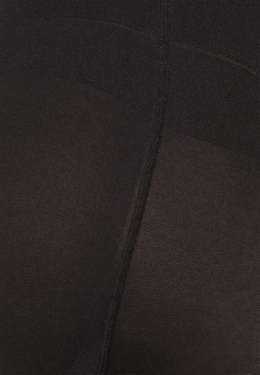 Anna Field kvinner 2 pakke 60 dens gravidtights svart P266L1115