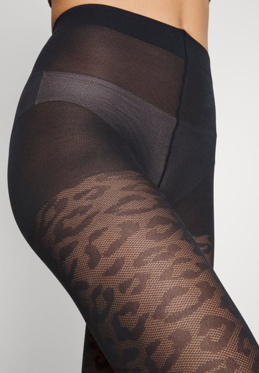 Anna Field kvinner 2 pakke tights svart P266L1113