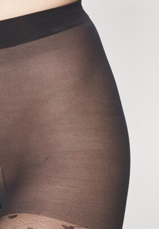 Anna Field kvinner 2pack tights svart P266L1108