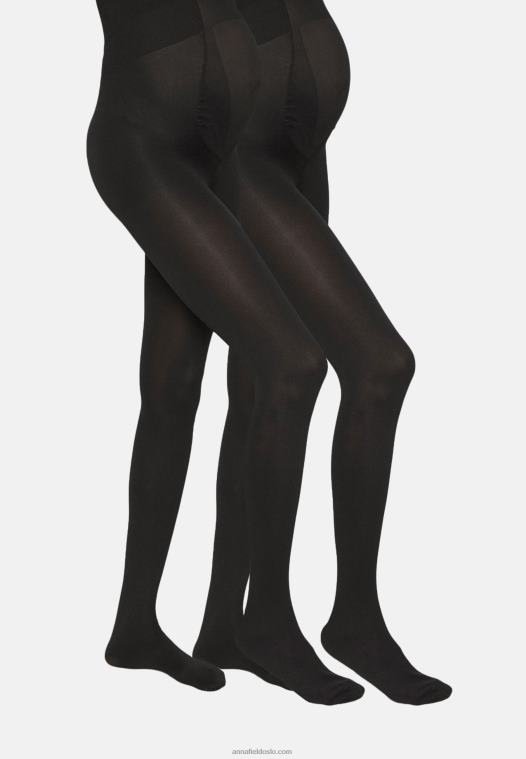 Anna Field kvinner 2pp 100 den gravid tights svart P266L1101