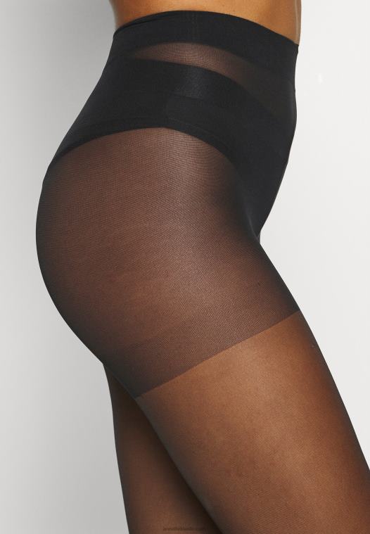 Anna Field kvinner 5pp 15 den tights svart P266L1097