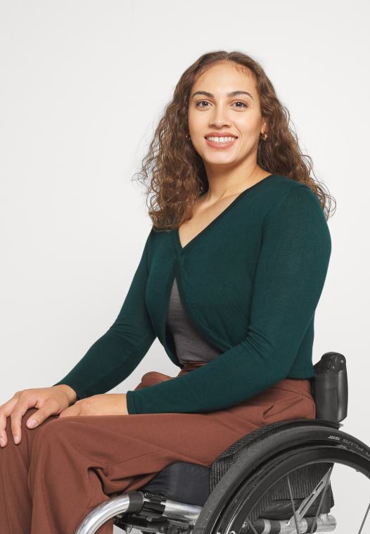 Anna Field kvinner cardigan mørkegrønn P266L830