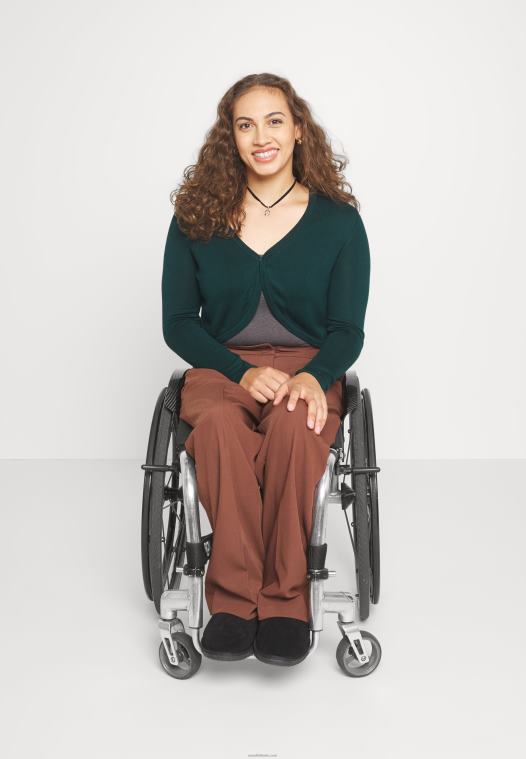 Anna Field kvinner cardigan mørkegrønn P266L830