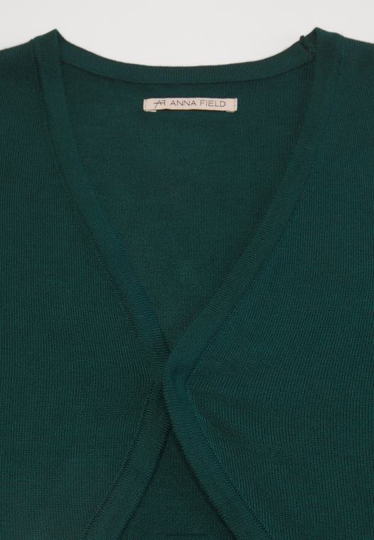 Anna Field kvinner cardigan mørkegrønn P266L830