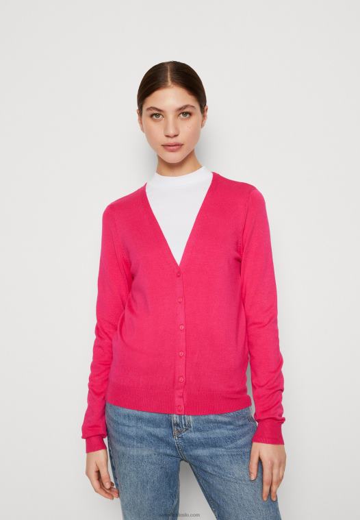 Anna Field kvinner cardigan rosa P266L826