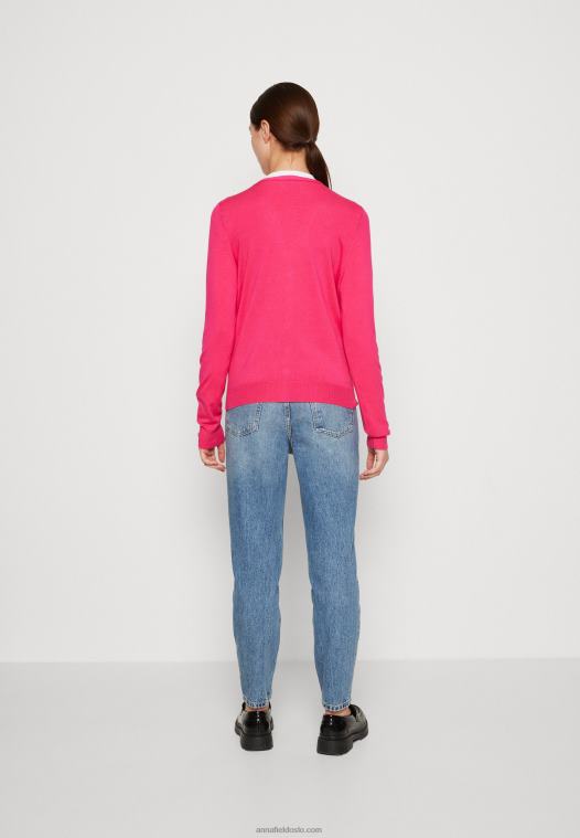 Anna Field kvinner cardigan rosa P266L826