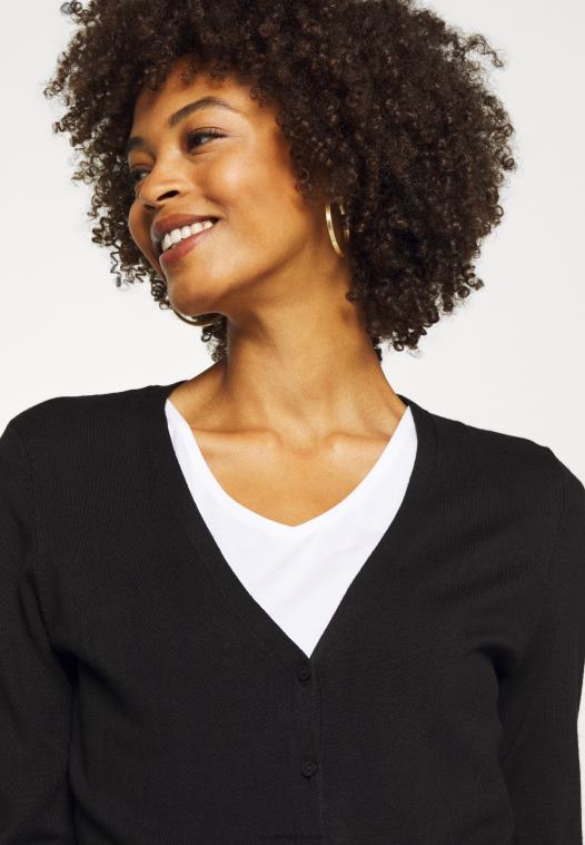 Anna Field kvinner cardigan svart P266L817