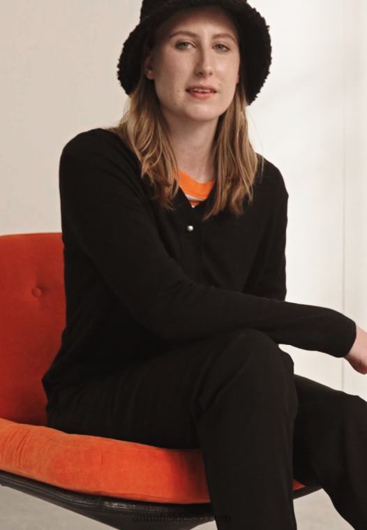 Anna Field kvinner cardigan svart P266L828