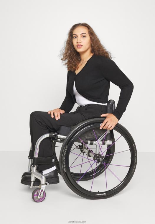 Anna Field kvinner cardigan svart P266L832