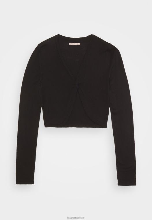 Anna Field kvinner cardigan svart P266L832
