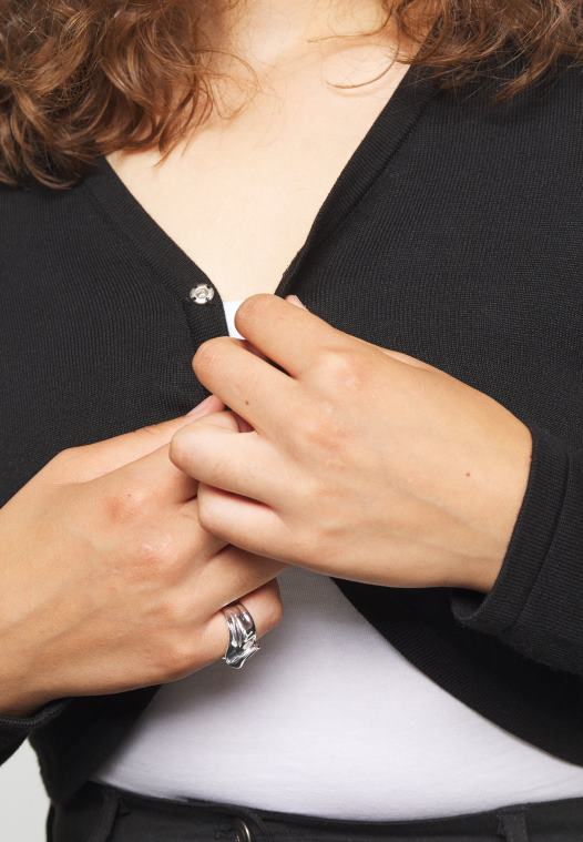 Anna Field kvinner cardigan svart P266L832