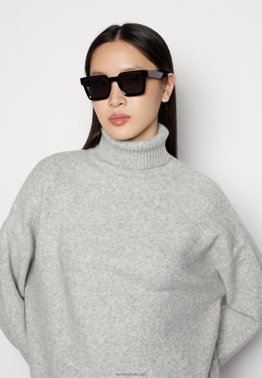 Anna Field kvinner genser 112 flekkete grå P266L849