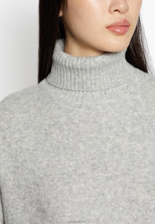 Anna Field kvinner genser 112 flekkete grå P266L849