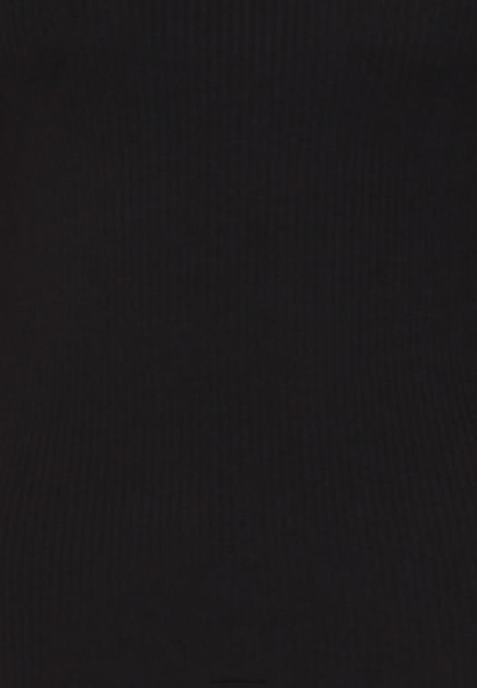 Anna Field kvinner genser med knapp detalj svart P266L848