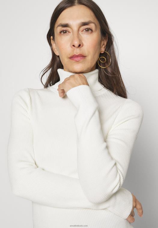 Anna Field kvinner genser off-white P266L839