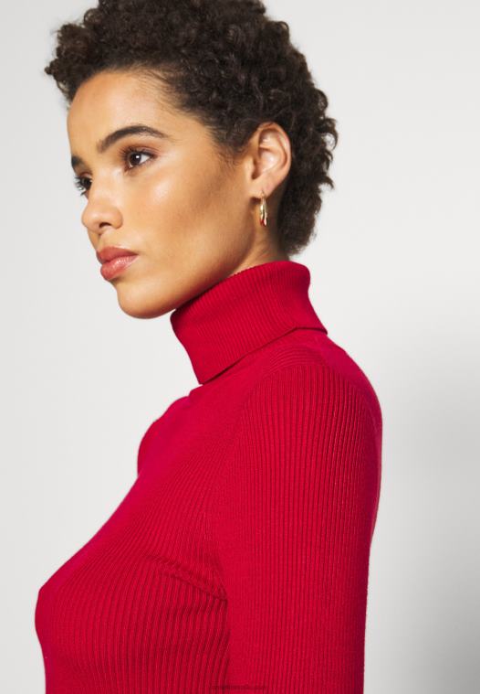 Anna Field kvinner genser rød P266L838