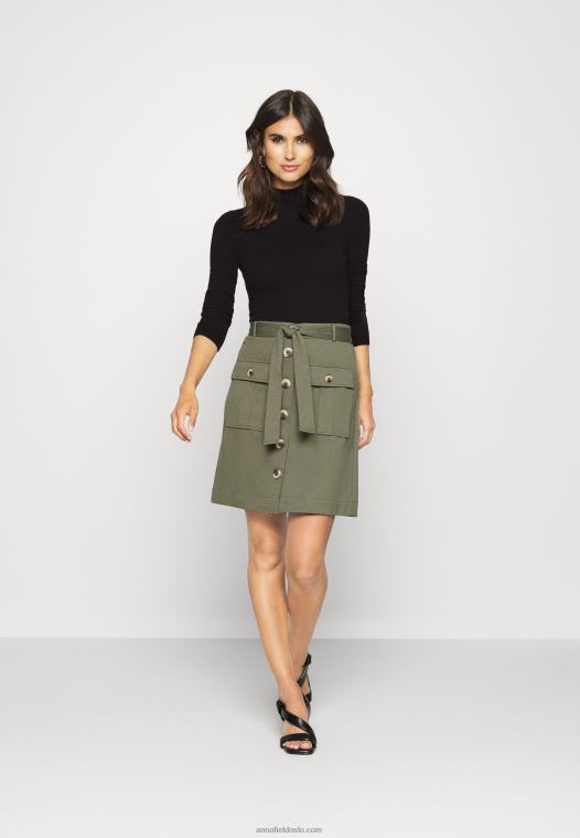 Anna Field kvinner genser svart P266L833