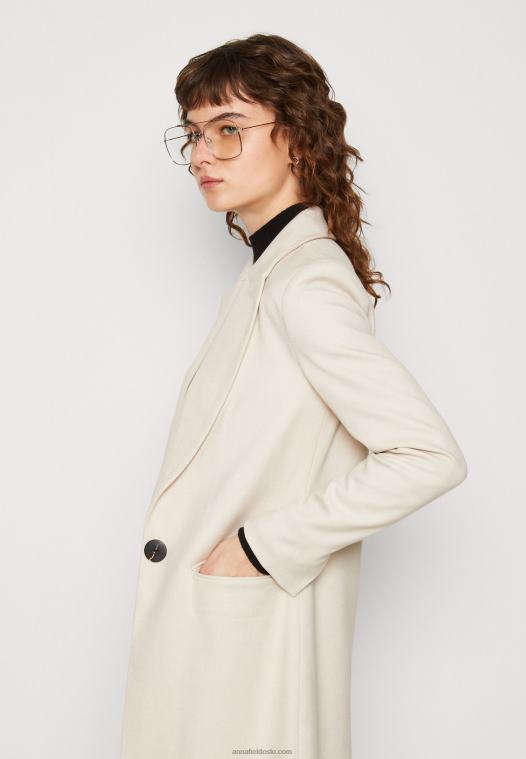 Anna Field kvinner klassisk frakk beige P266L911