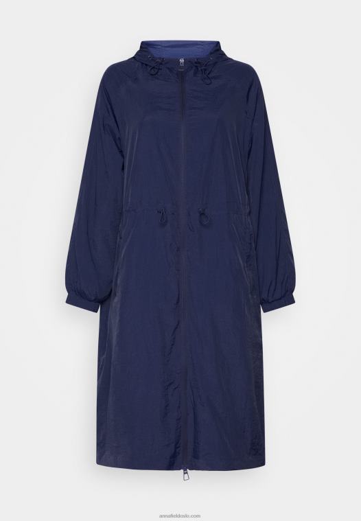 Anna Field kvinner parkas blå P266L908