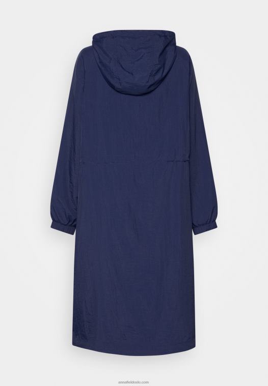 Anna Field kvinner parkas blå P266L908