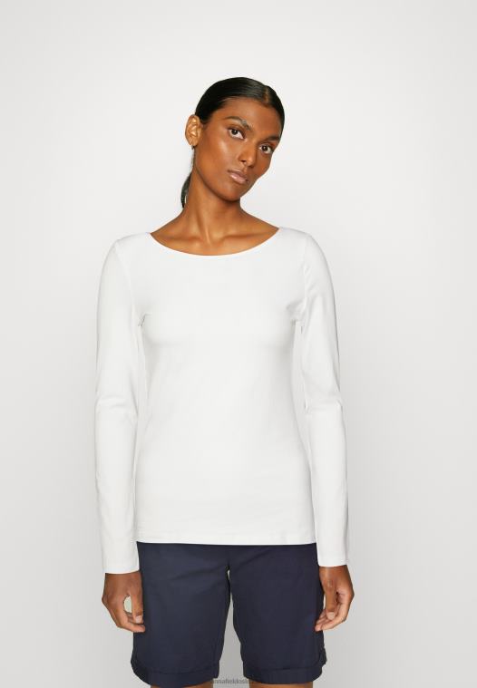 Anna Field kvinner 2 pakke langermet topp brun/hvit P266L584