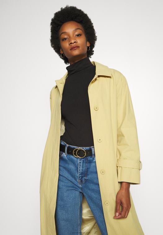 Anna Field kvinner 2 pakke langermet topp svart P266L588