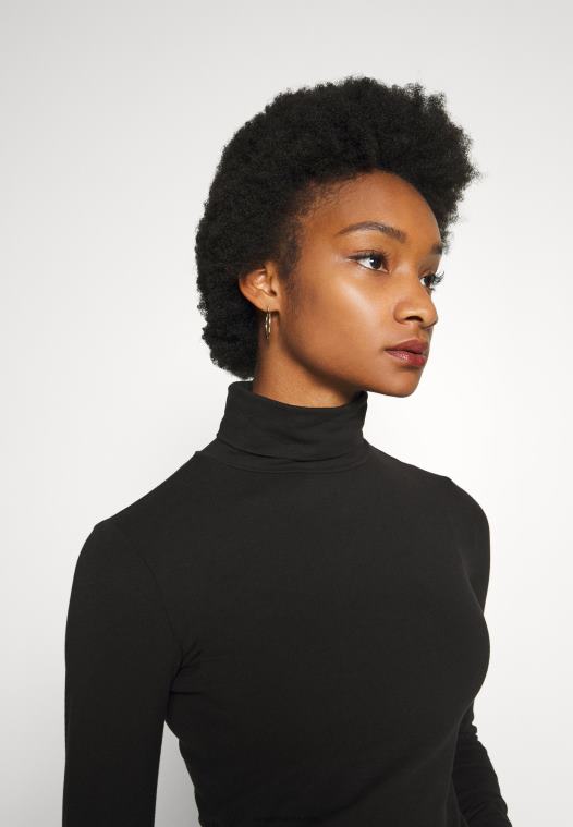 Anna Field kvinner 2 pakke langermet topp svart P266L588