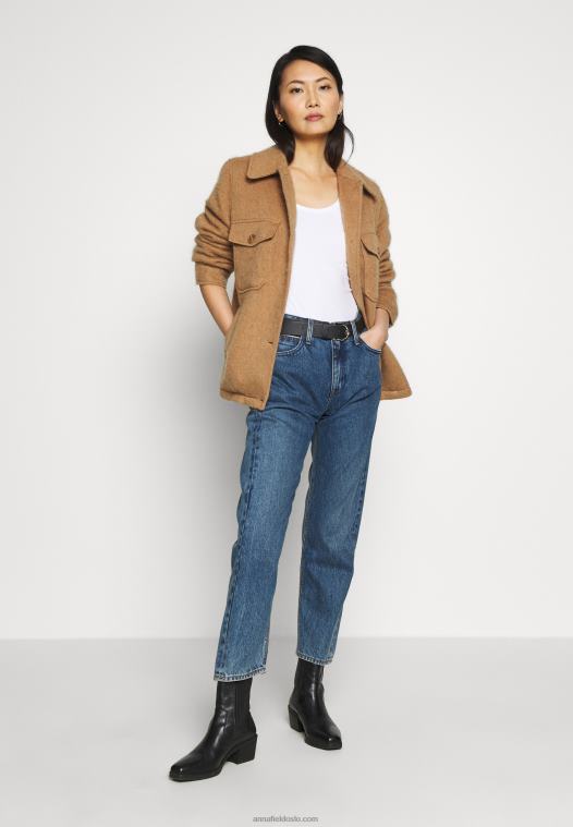 Anna Field kvinner 2 pakke topp hvit P266L404