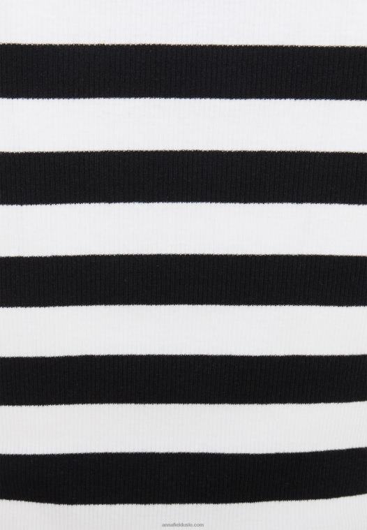 Anna Field kvinner 2 pakke topp svart P266L383