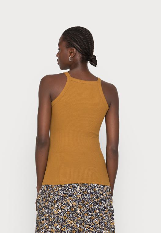 Anna Field kvinner 2 pakke topp svart/khaki P266L401