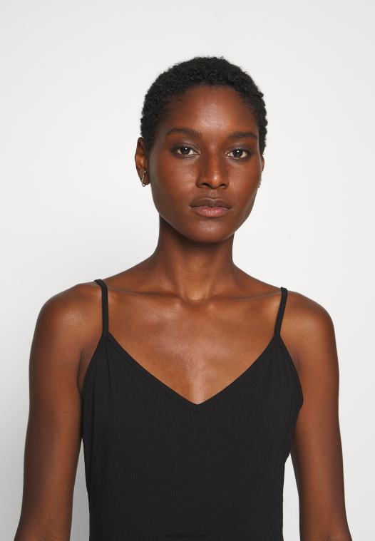 Anna Field kvinner 2 pakke topp svart/svart P266L471