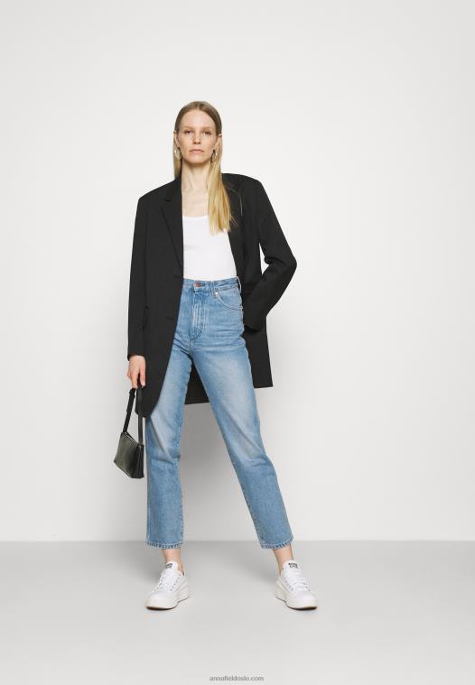 Anna Field kvinner 3-paks basic t-skjorte hvit P266L328