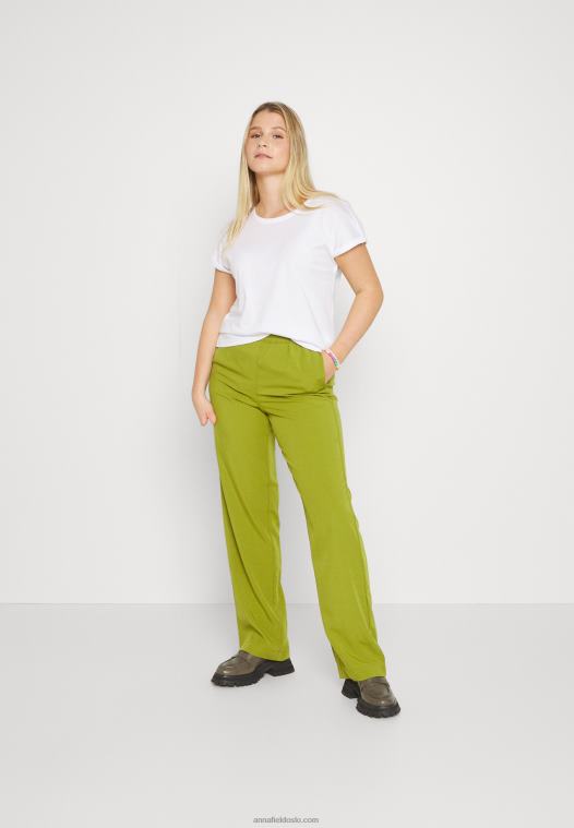 Anna Field kvinner 3-paks basic t-skjorte mørk rød/hvit/svart P266L352