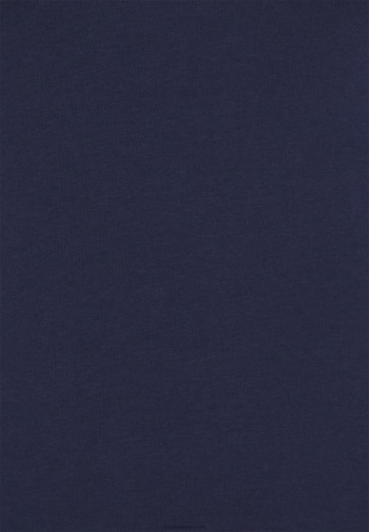 Anna Field kvinner 3-paks basic t-skjorte mørk rød/mørk blå/hvit P266L330