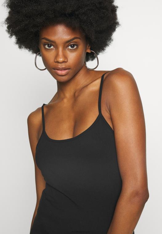 Anna Field kvinner 3er pakke topp svart/svart/svart P266L483