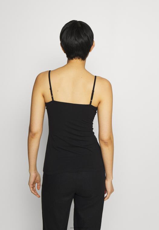 Anna Field kvinner 5-pak topp svart P266L485