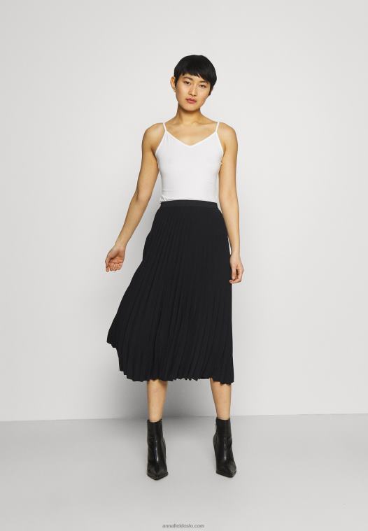 Anna Field kvinner 5 pakk topp svart/hvit/flekket lysegrå P266L481