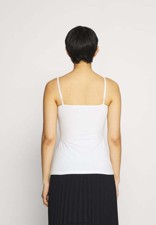 Anna Field kvinner 5 pakk topp svart/hvit/flekket lysegrå P266L481