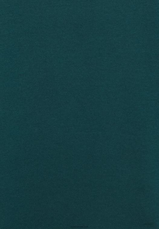 Anna Field kvinner basic t-skjorte blågrønn P266L277