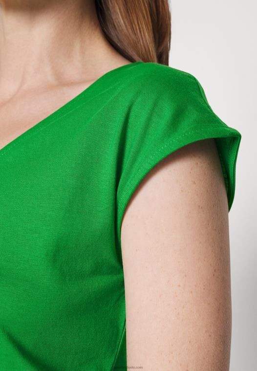 Anna Field kvinner basic t-skjorte grønn P266L296