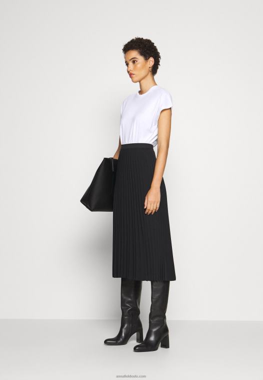 Anna Field kvinner basic t-skjorte hvit P266L246