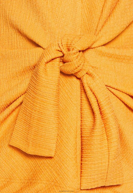 Anna Field kvinner bluse mørk gul P266L267