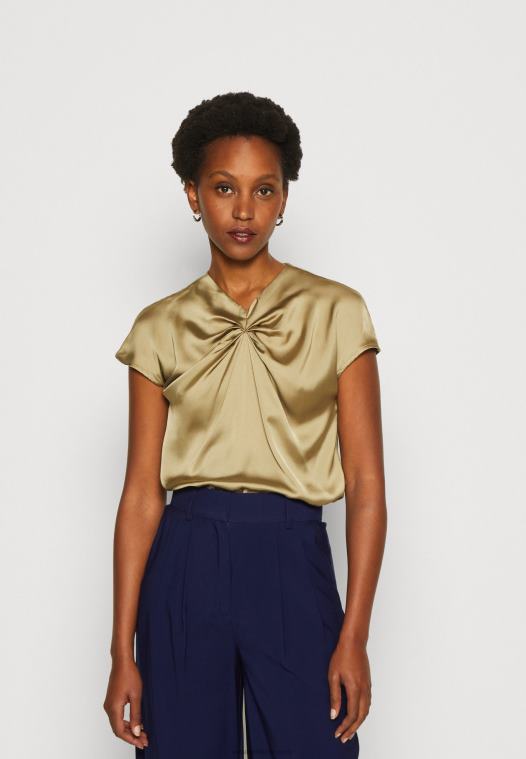 Anna Field kvinner khaki t-skjorte med trykk P266L285