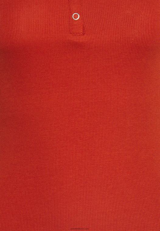 Anna Field kvinner langermet topp brun P266L563