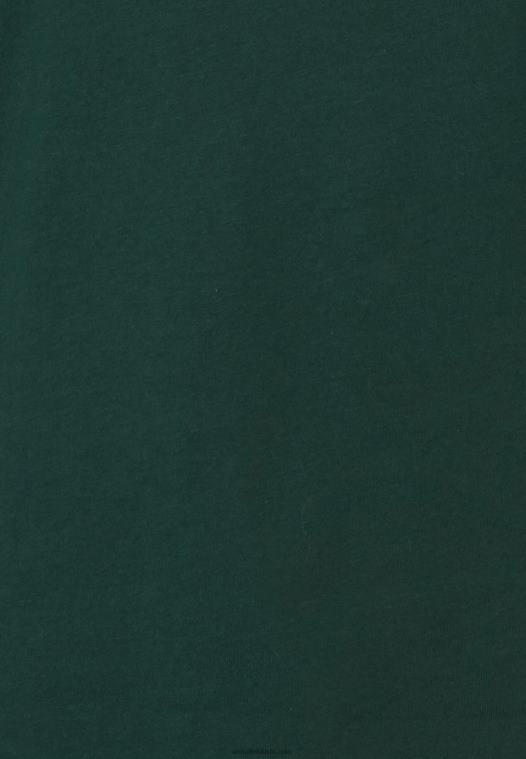 Anna Field kvinner langermet topp mørkegrønn P266L559