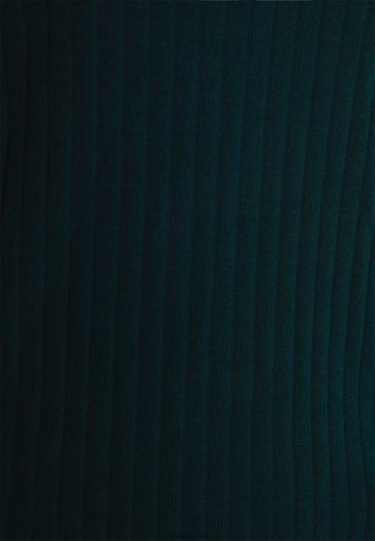 Anna Field kvinner langermet topp mørkegrønn P266L596